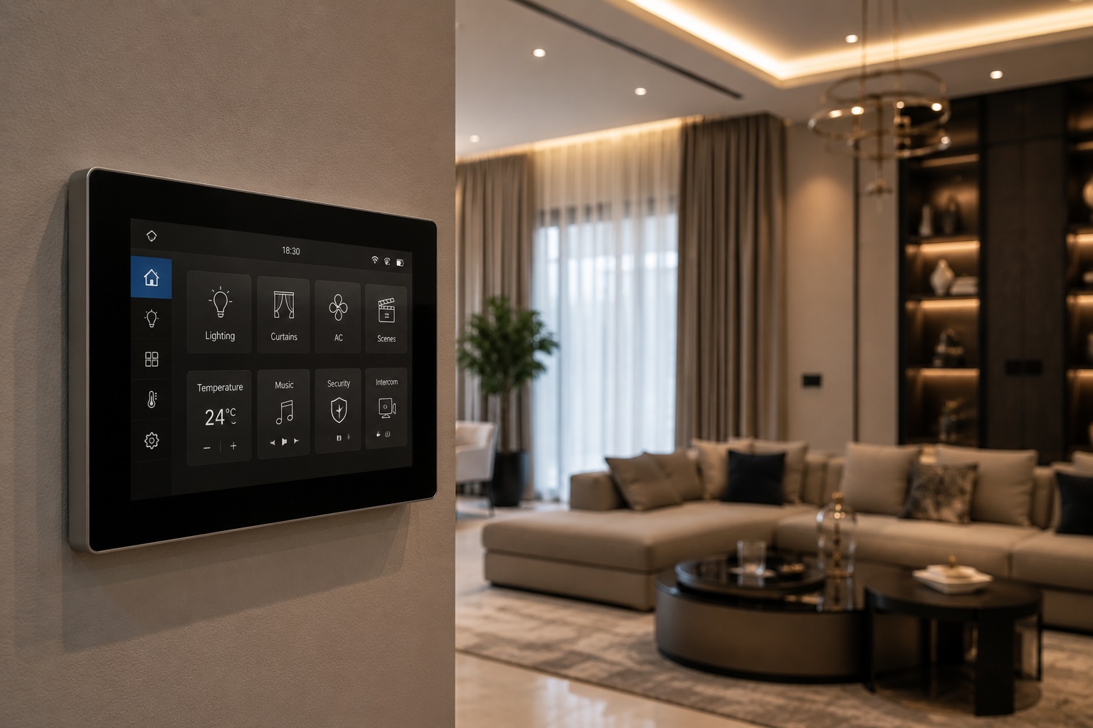 Smart home automation control system across the UAE and Oman